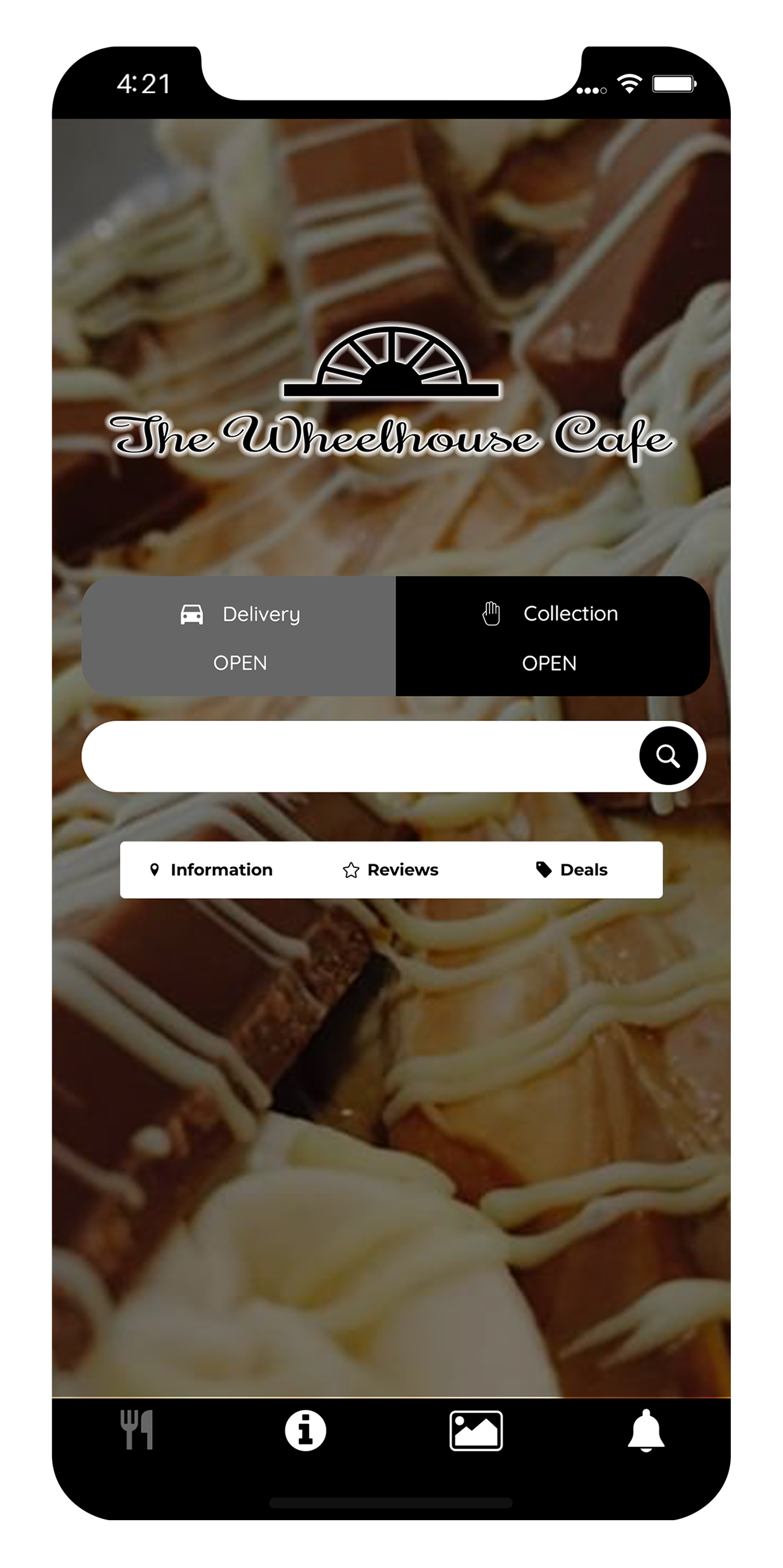 Wheelhouse Cafe iPhone